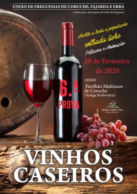 6ª PROVA DE VINHOS CASEIROS